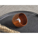 3x Wooden Cup Tea Ceremony Wood Teacup Water Coffee Wine Drinking Mug 50ML