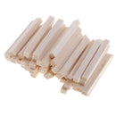 150x Wooden Craft Sticks Balsa Wood Stick for Kids DIY Craft Making 5/8/11cm
