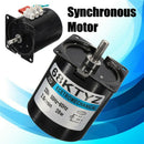 1Pcs 68Ktyz Mini Gear Motor Ac 220V 28W 2.5R/Min Large Torque Permanent Mag