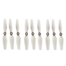 9x RC Propeller for WLtoys XK X450.0005 RC Airplane Spare Parts White