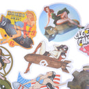 12Pcs Sexy Beauty Girls Graffiti Stickers Luggage Skateboard Laptop Stickers  â„–[