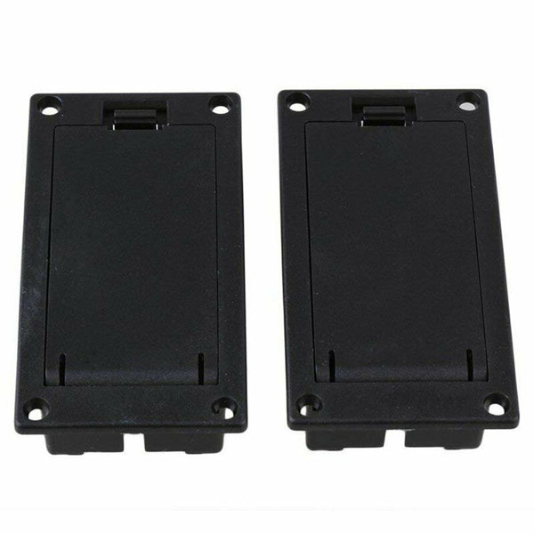 9v Battery Case Box Compartment Cover For Guitar Bass Pack of 2 W1Y3