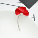 Fashion Poppy Brooches Costume Lapel Pin Broches Pin Women Jewelry Accessory