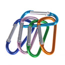 5X aluminum carabiner D-ring key chain clip snap hook-karabiner camping keyring-