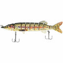 8 inch/20cm Pike Muskie Fishing Lure Swimbait Crankbait Hard Bait Fish Tack V2H4