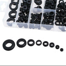 180pcs Rubber Grommet 8 Popular Sizes Grommet Gasket for Protects Wire
