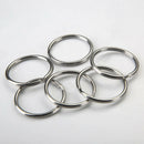 10PCS 25mm 316 Stainless Steel Key Rings Heavy Duty Split Rings Scuba Gear Hot
