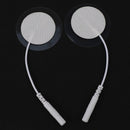 50Pcs/Lot EMS Acupuncture Body Massager Digital Therapy Machine Round 30mm