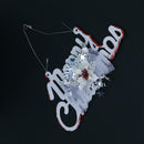 Merry Christmas Letter Card Pendant Christmas Tree Decorations Ornaments