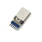 2pcs USB 3.1 Type C Male DIY Solder Cable Plug Socket Attached PC Board SMT ~ï¼ˆ