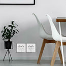 Electrical Wall Socket Double USB Port 220-250V 16A Socket Power Outlet 84x84mm