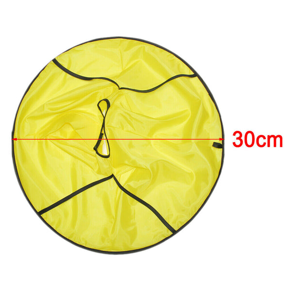 Baby Hair Capes Umbrella Catcher Styling Haircut Gown Salon Barbers Yellow