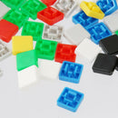 140pcs Square Button Cap Replace for 12x12x7.3mm Momentary Switch Tactile