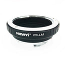 Newyi Pk-Lm Adapter For Pentax Pk K Lens To Leica M L/M M9 M8 M7 M6 & Techa