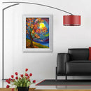 5D DIY Full Drill Diamond Painting Tree Aureole Cross Stitch Embroidery Kit