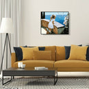 Little Girl DIY Oil Painting By Numbers Kit Modern Home Wall Art Picture A