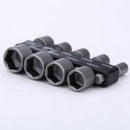 Nut Driver - 9 Piece Metric Hex Bits Socket Set 1/4 Drive