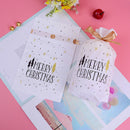 10pcs Christmas Tree Merry Christmas Gift Bags Snowflake Crisp Bag New Year OZ