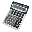 Gtttzen New Large Button 16-Bit Display Calculator Ct-9616 Abs Metal Dual P