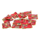 12 In 1 Small Jewelry Box Jewelry Red Jewelry Bag Embroidered Silk Cloth Ba
