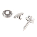 Boat Canvas Snaps, 1/8 inch Socket, Stainless Steel Snap Button Stud, 5/8 inch