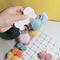 2pcs Candy Color Headband Plush Girls Kid Hair Ties Pompom Lovely Hair Rope