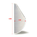 Stainless Steel Solar 5 LED Garden Floor Entrance Outdoo Wall Fence Light Lamp