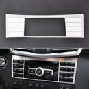 Aluminium Center Console switch Panel frame Trim fit for Benz W212 E Class 10-15