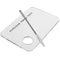 Women Acrylic Transparent Nail Art Palette Pallet Tool Blending Pigment Spa C5S9
