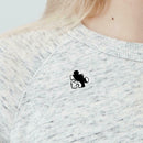 Creative Jigsaw Puzzle Brooch Short Hair Beauty Pins Jacket Badge (Style 2) A