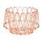 3pcs Hollow Wire Fruit Snacks Baskets Vegetables Container Home Decoration