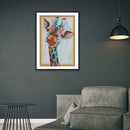 5D DIY Special Shaped Diamond Painting Giraffe Cross Stitch Craft Kit Decor