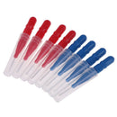 50x Interdental Brushes Size Wire 2.5mm / 3mm For Teeth Cleani%!