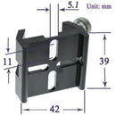 Dovetail Base for Finderscope Bracket Astronomical Monocular Telescope Univ