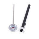 Stainless Steel BBQ food Cooking Meat Coffee Milk Probe Thermometer Gauge toolBX