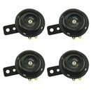 Universal Metal Motorcycle Motorbike Horn 12V 12 Volt Black AU 70 D1D2 mm O Y5I6