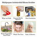 SS-001 Scrubber, Silicone Sponges Multipurpose Antibacterial Kitchen Scrub