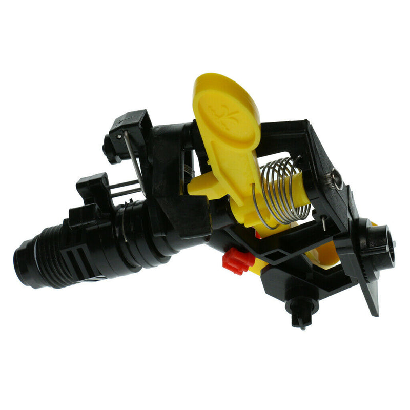 16 Pieces Heavy Duty Plastic Impact Head Sprinkler, 25-360 Degree Rotating Range