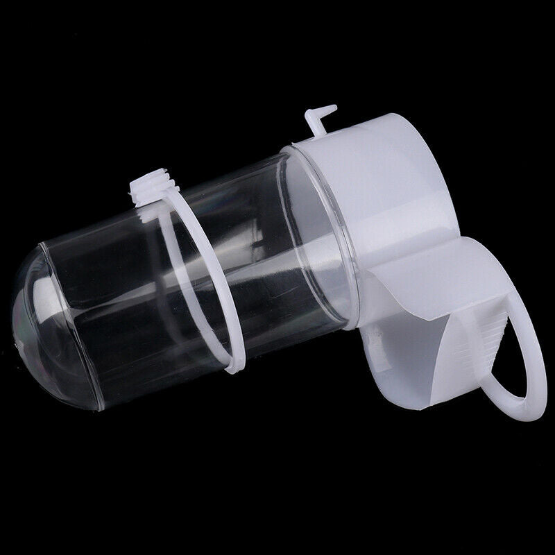 Pet Bird Automatic Drinker Feeder Water Dispenser Clip Parrot Hamster SupplyTE3C