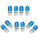 10x Blue T10 501 W5W Bulb Lamp for Instrument Gauge Cluster Dash Light Accessory
