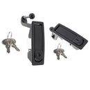 2x Compression Latch Lever Lock for Horsebox Trailers Locker Doors Box