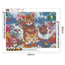 5D DIY Full Drill Diamond Painting Cross Stitch Embroidery Wall Art (Cat02)