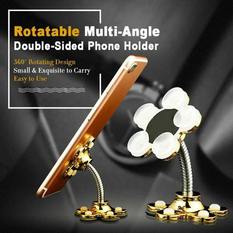 Portable Magic Suction Cup Phone Stand Multi-functional Flexible Sucker Holder