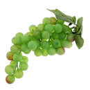 Artificial Grapes Bunch Fruits Ornament Cafe Shop Store Bar 60 Head- Green