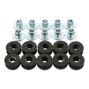 Set of 30 Universal Motorcycle Rubber Grommets For Fairing Spare Accessory