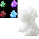 Colorful Christmas Wedding Lamp LED 7 Color Changing Dog Night Sleep Light