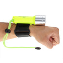 150LM RED   Diving Flashlight Torch Underwater 50M Waterproof SP