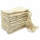 10 Pack Natural Sisal Soap Bag Exfoliating Soap Saver Pouch Holder