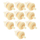 20 Pcs 1/4'' Universal Motorcycle Mini Small Engine Inline Gas Fuel Filters