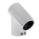 2 x Polished Boats Handrail Fitting - 60 Degree Hand Rail T/Tee 1-inch - 316